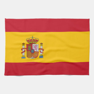 Spain flag - Bandera de Espana Tea Towel
