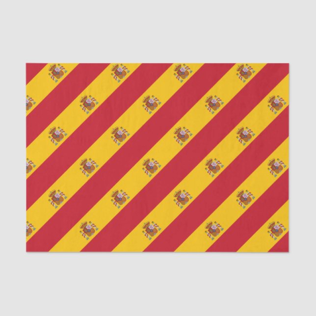 Spain flag - Bandera de Espana Tissue Paper (Front)
