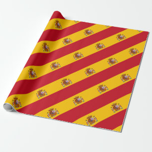 Spain flag - Bandera de Espana Wrapping Paper