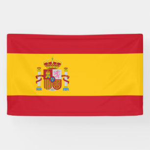 Spain flag Banner