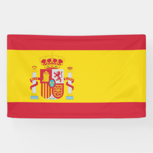 Spain Flag Banner