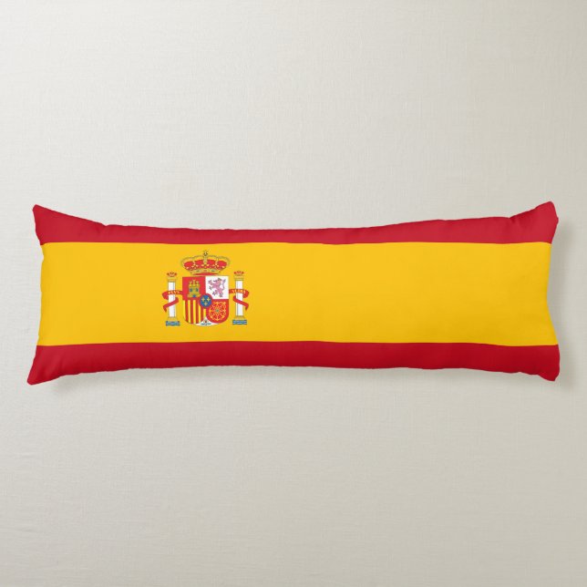 Spain flag body cushion (Front)
