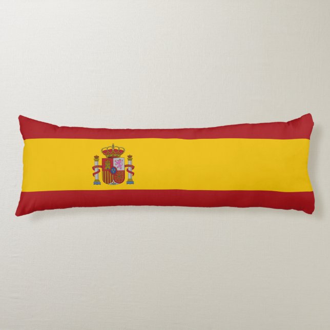 Spain Flag Body Cushion (Front)