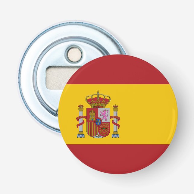 Spain Flag Bottle Opener (Front)