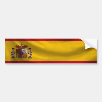Spain Flag Bumper Sticker