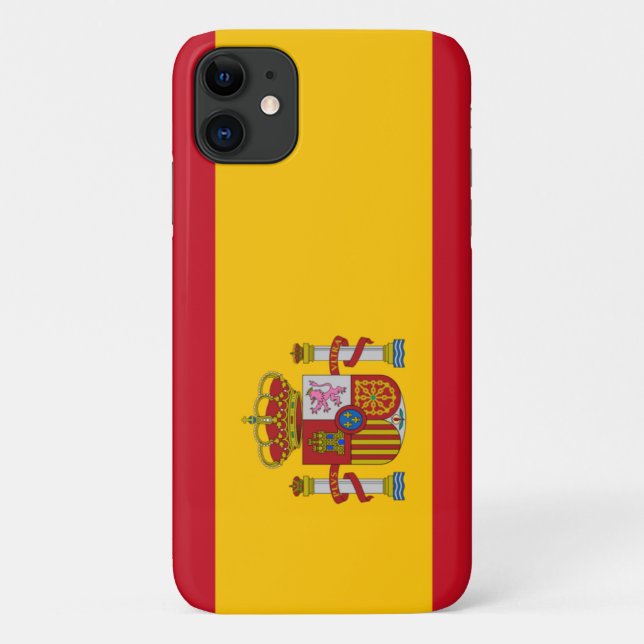 spain flag Case-Mate iPhone case (Back)