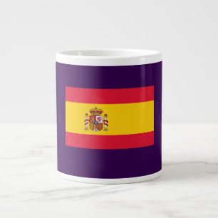 Spain Flag – Classic National Pride Design Large Coffee Mug