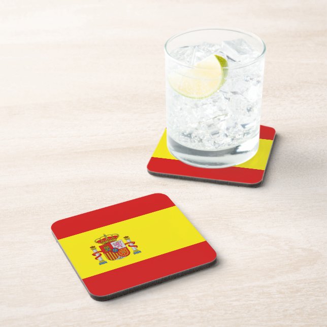 Spain Flag Coaster (Right Side)