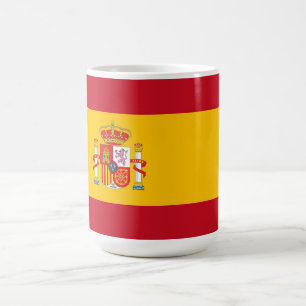 Spain flag coffee mug