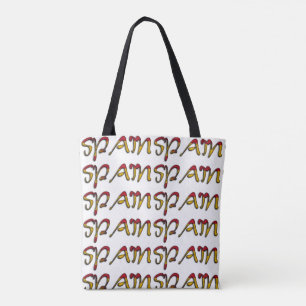 Spain Flag Colour Typography European Country Bag