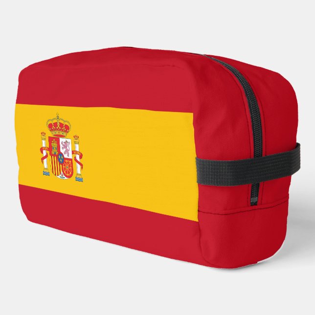 Spain flag dopp kit (Left Corner)
