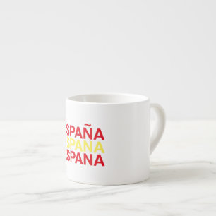 SPAIN Flag Espresso Cup