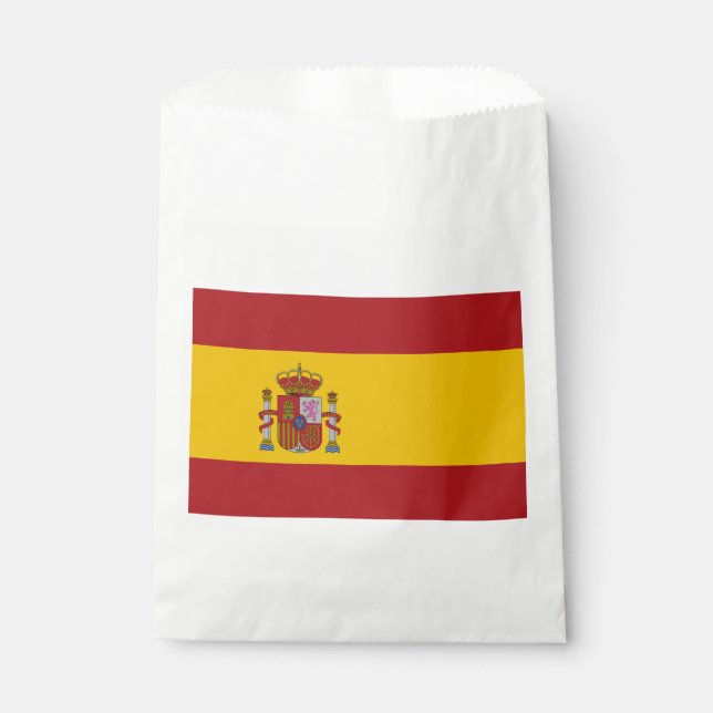 Spain Flag Favour Bags (Front)