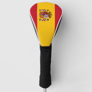 Spain flag golf head cover
