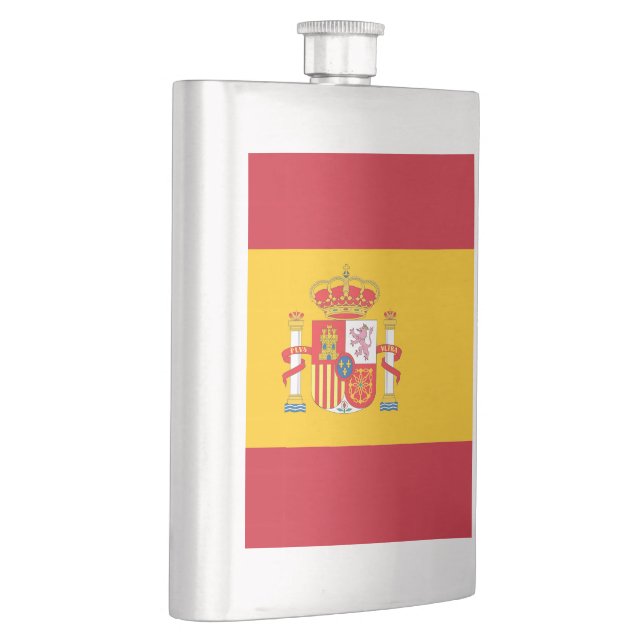 Spain flag hip flask (Right)