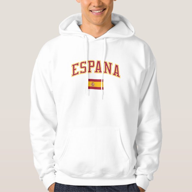 Spain + Flag Hoodie (Front)