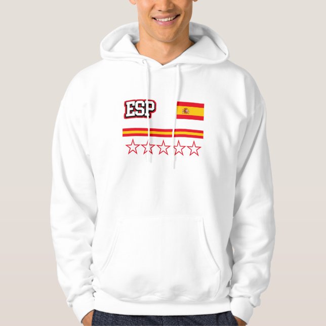 Spain Flag Hoodie (Front)