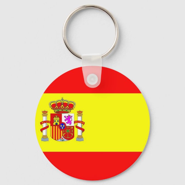 Spain flag key ring (Front)
