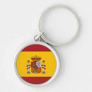 Spain Flag Keychain