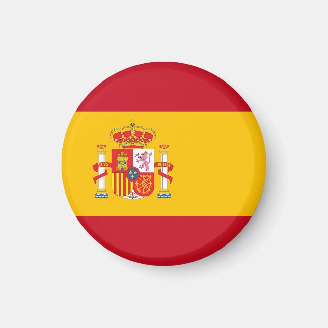 Spain flag magnet (Front)