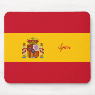 Spain Flag Mouse Mat