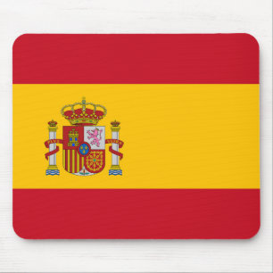 Spain Flag Mouse Mat
