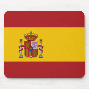 Spain Flag Mouse Mat