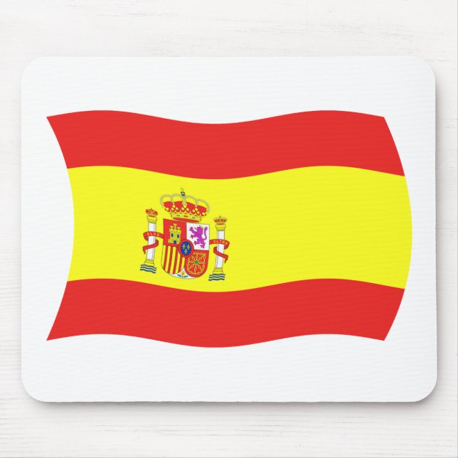 Spain Flag Mousepad (Front)