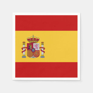Spain Flag Napkin