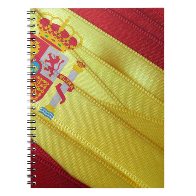 SPAIN flag Notebook (Front)