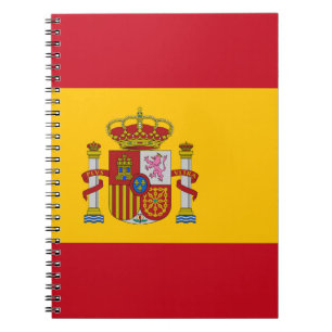 Spain Flag Notebook