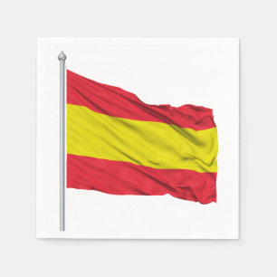 Spain Flag Paper Napkins