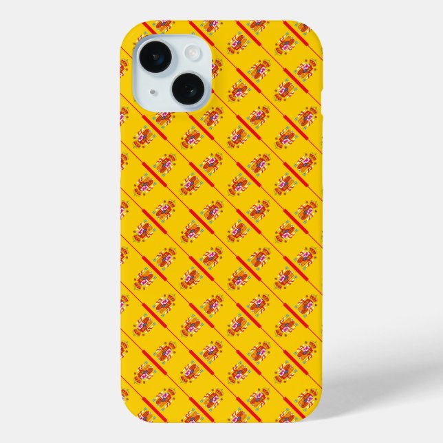 Spain flag pattern Case-Mate iPhone case (Back)