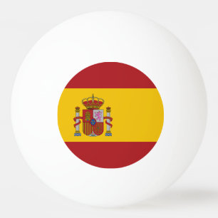 Spain Flag Ping Pong Ball