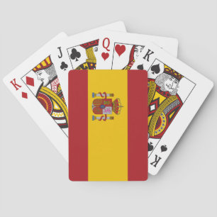 Spain Flag Playing Cards