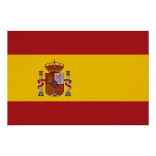 Spain Flag Poster