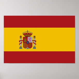 Spain Flag Poster