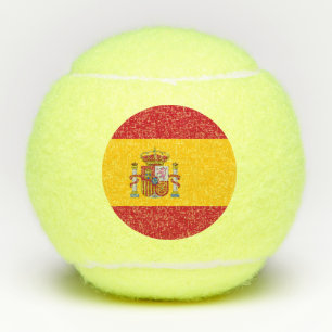 Spain Flag Tennis Balls