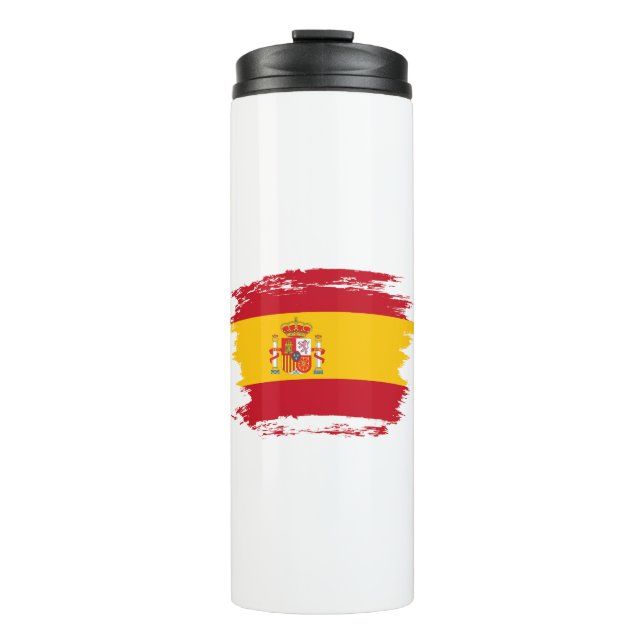 Spain flag thermal tumbler (Front)