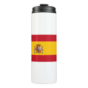 Spain Flag Thermal Tumbler