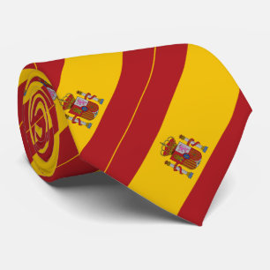 Spain Flag Tie