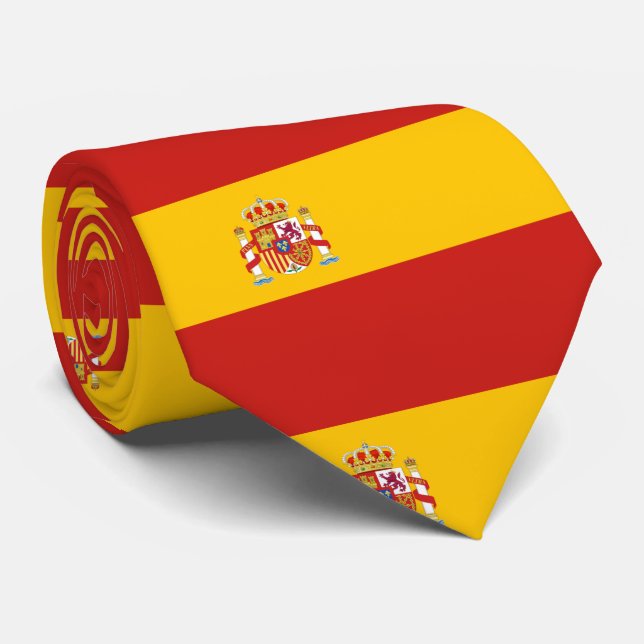 Spain flag tie (Rolled)