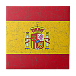 SPAIN FLAG Tile