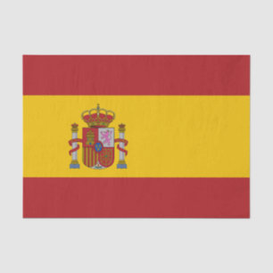 Spain Flag Tissue Paper
