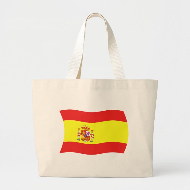 Spain Flag Tote Bag (Front)