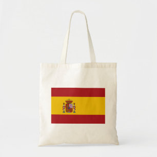 Spain Flag Tote Bag