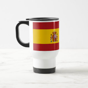 Spain Flag Travel Mug