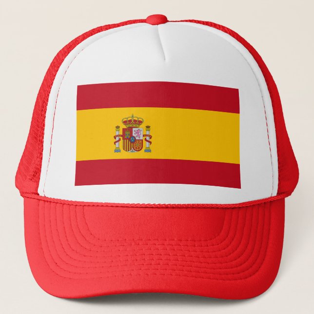 Spain Flag Trucker Hat (Front)