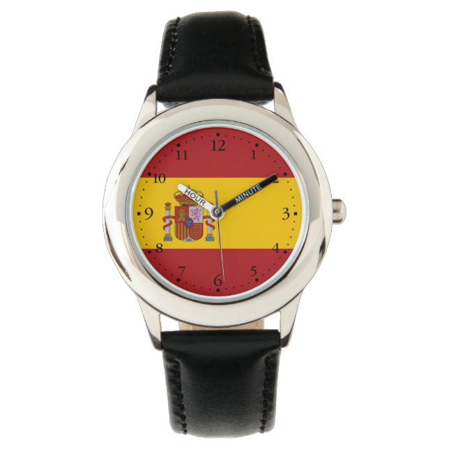 Spain Flag Watch (Front)