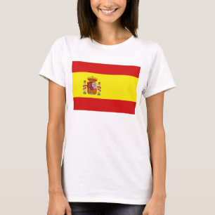 Spain Flag x Map T-Shirt